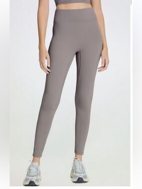 NWT $130 Le Ore Bella Bonded Leggings Bandier Lavender Purple High Waist Full